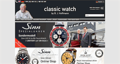 Desktop Screenshot of classic-watch.de
