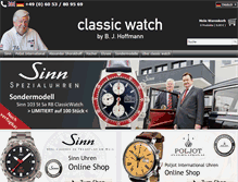 Tablet Screenshot of classic-watch.de